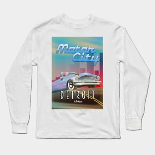 Motor City Detroit Long Sleeve T-Shirt